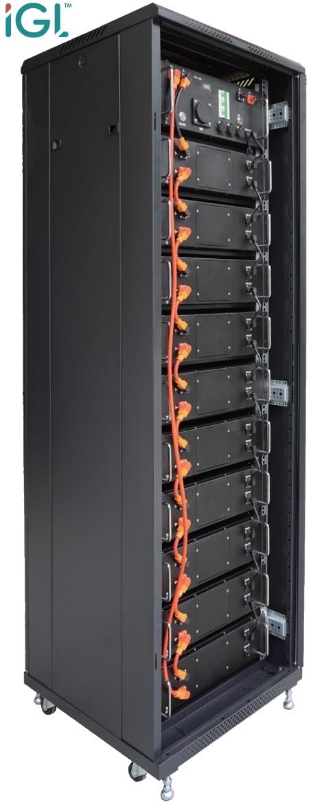 3U Cabinet Hight Volatge Battery