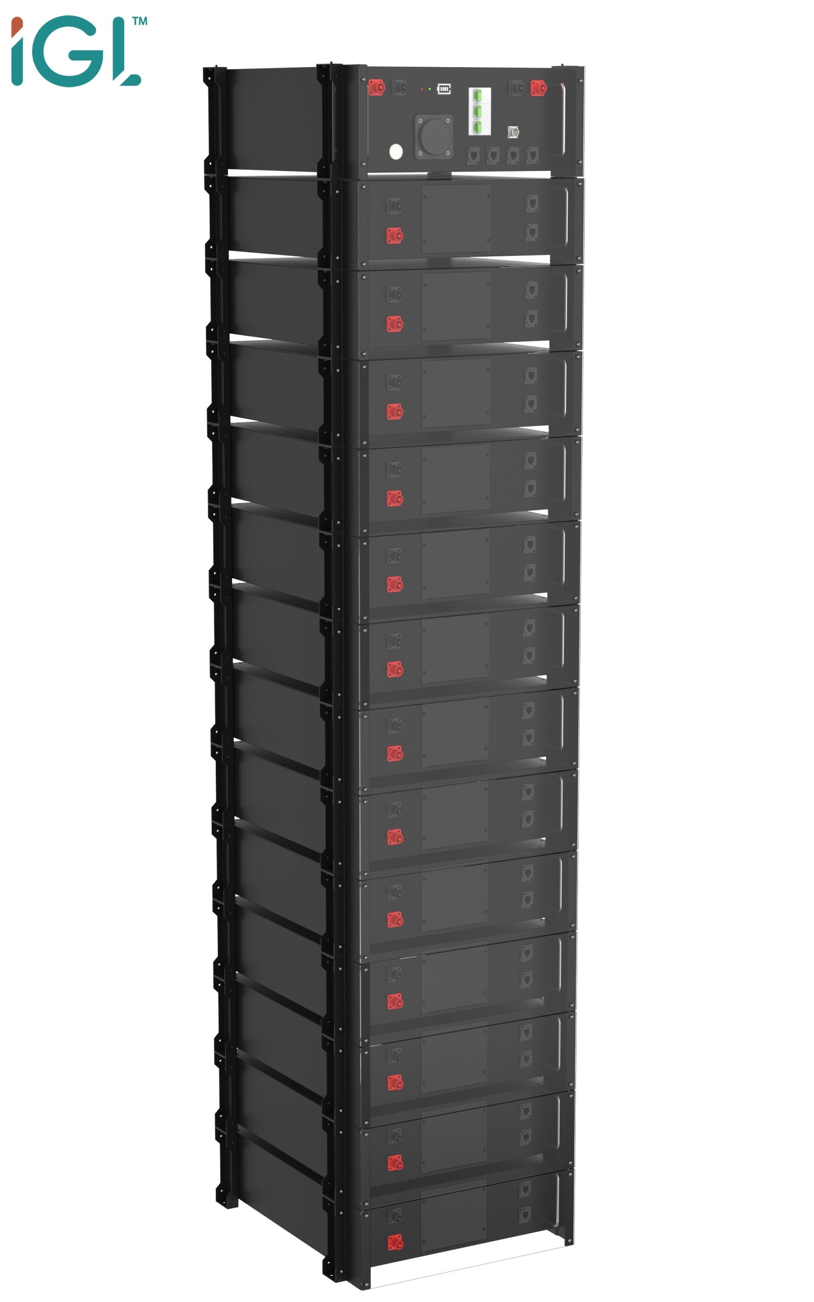 3U High Voltage Rack Battery 60kwh