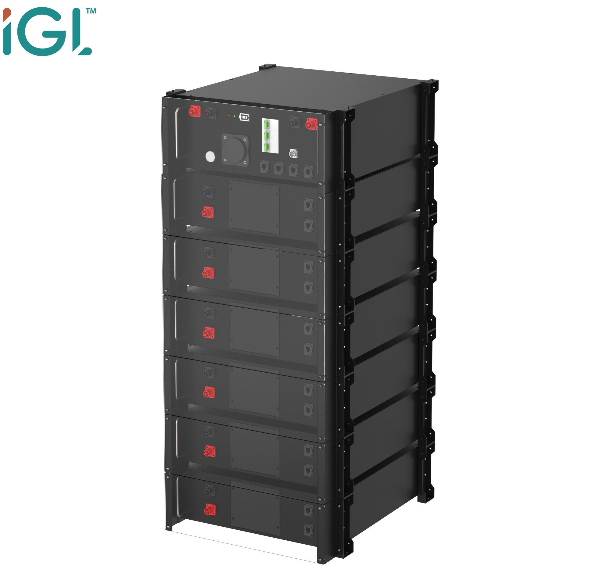 3U Hight Voltage Rack Battery 30kwh